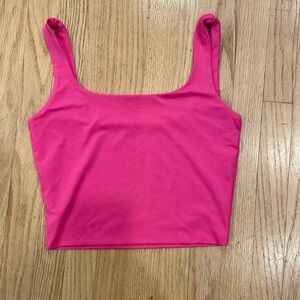 Amazon Pink Crop Top - S